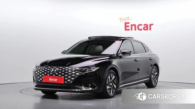Hyundai The New Grandeur IG Hybrid 2022 Черный из Кореи