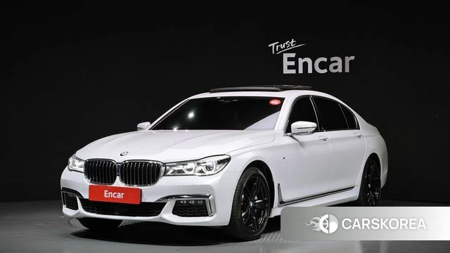 BMW 7 Series (G11) 2018 Белый из Кореи