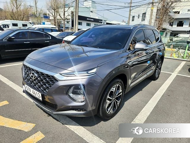 Hyundai Santa Fe TM 2018 Серый из Кореи
