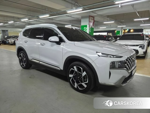 Hyundai The New Santa Fe 2022 Белый из Кореи