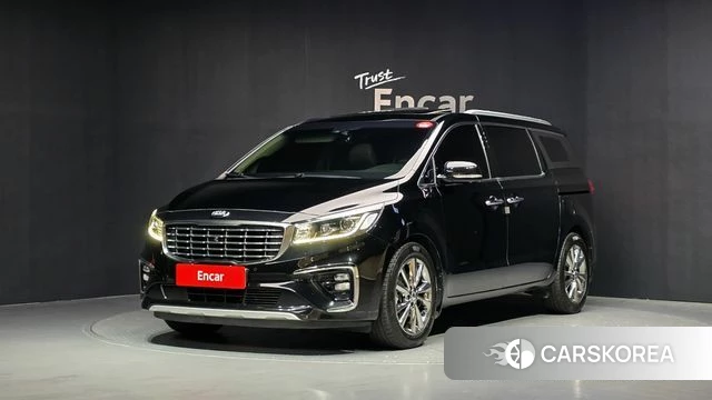 Kia The New Carnival 2018 Черный из Кореи