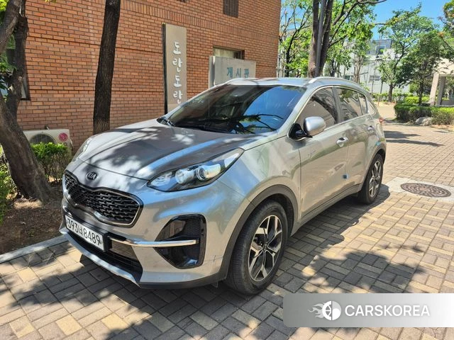 Kia Sportage The Bold 2019 Серебристо-серый из Кореи