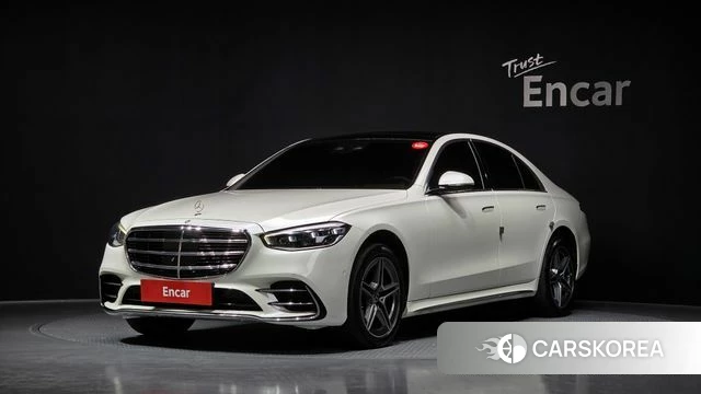 Mercedes-Benz S-Class W223 2022 Белый из Кореи