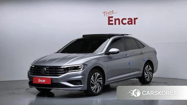 Volkswagen 7th Generation of Jetta 2020 Серебряный из Кореи