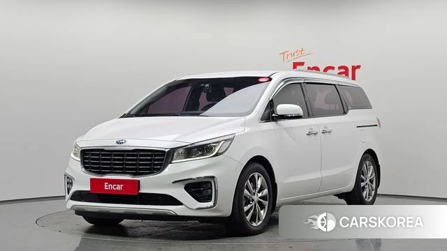 Kia The New Carnival 2018 Белый из Кореи