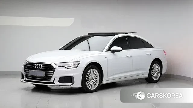 Audi A6 (C8) 2020 Белый из Кореи