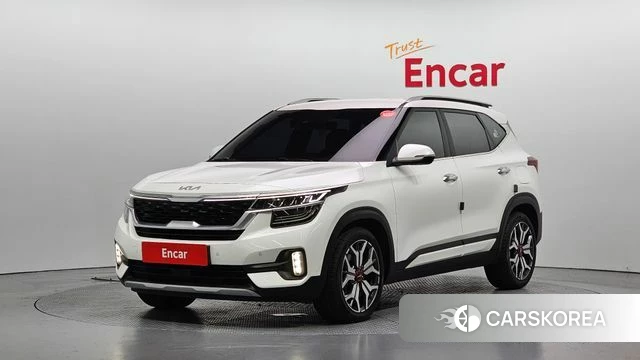 Kia Seltos 2021 Белый из Кореи