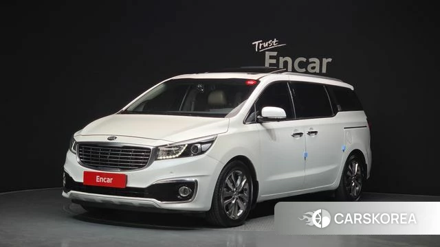 Kia All New Carnival 2018 Белый из Кореи