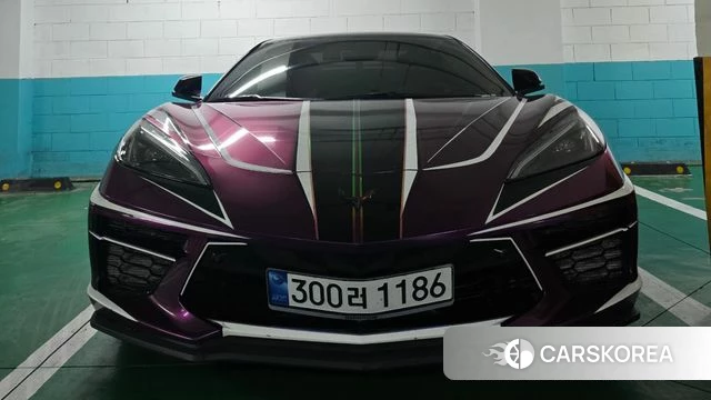 Chevrolet Corvette 2022 Черный из Кореи