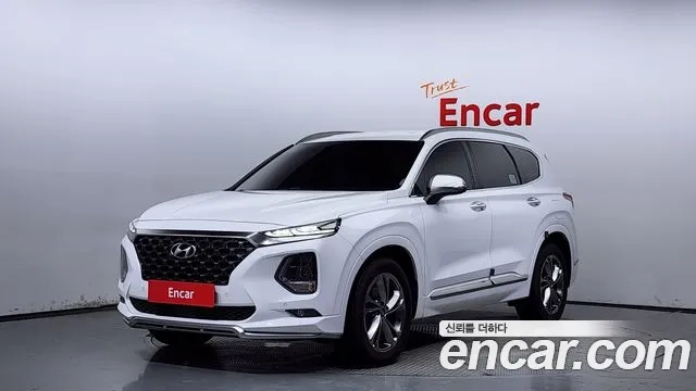 Hyundai Santa Fe TM 2018 Белый из Кореи