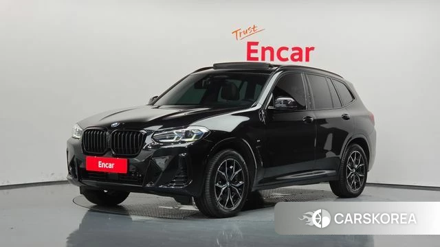 BMW X3 (G01) 2024 Черный из Кореи