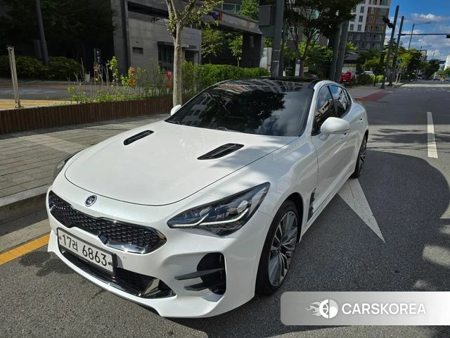 Kia Stinger 2018 Белый из Кореи
