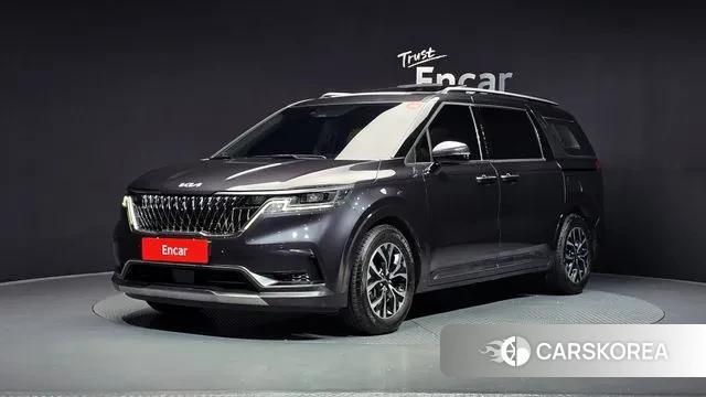Kia Carnival 4th generation 2023 Серый из Кореи