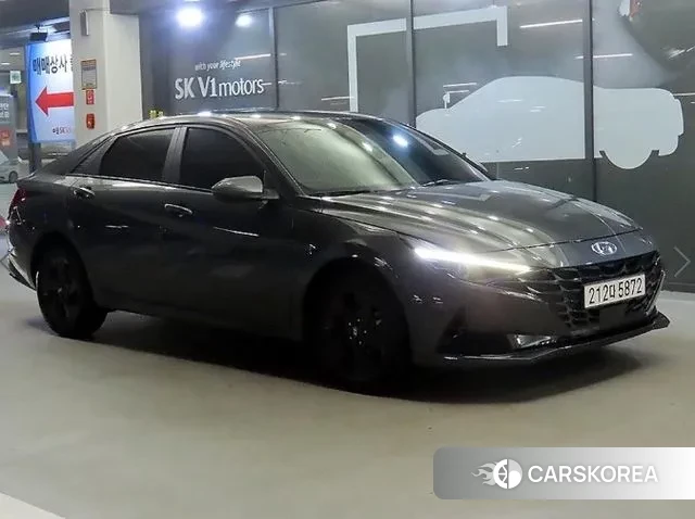 Hyundai Avante (CN7) 2022 Серый из Кореи