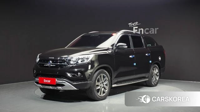 Ssangyong Rexton Sports 2018 Черный из Кореи