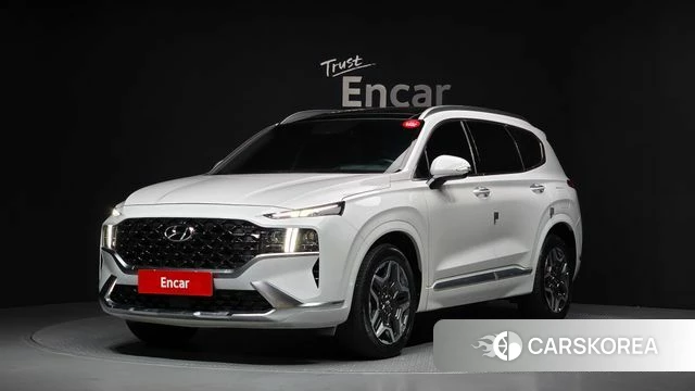 Hyundai The New Santa Fe 2021 Белый из Кореи