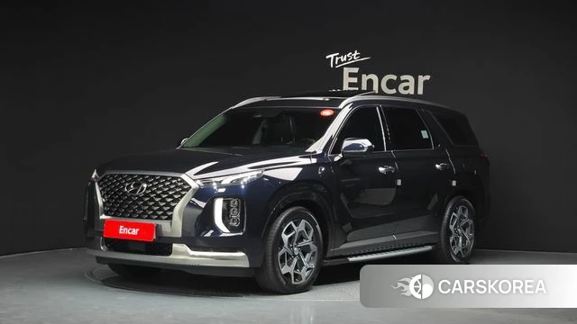 Hyundai Palisade 2022 Синий из Кореи