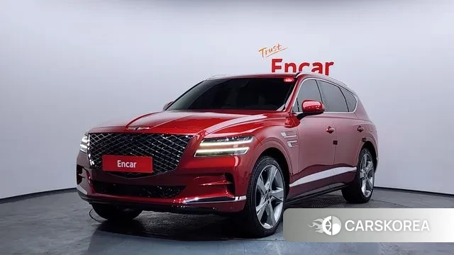 Genesis GV80 2022 Красный из Кореи