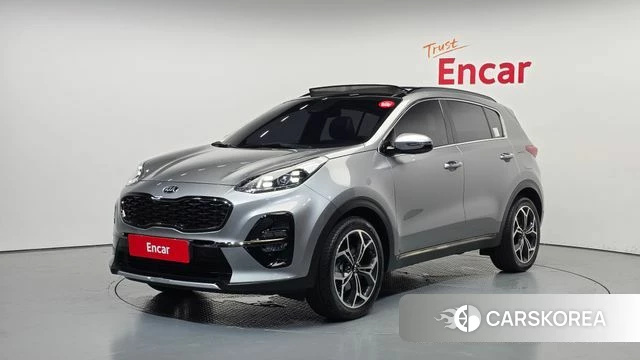 Kia Sportage The Bold 2018 Серебристо-серый из Кореи