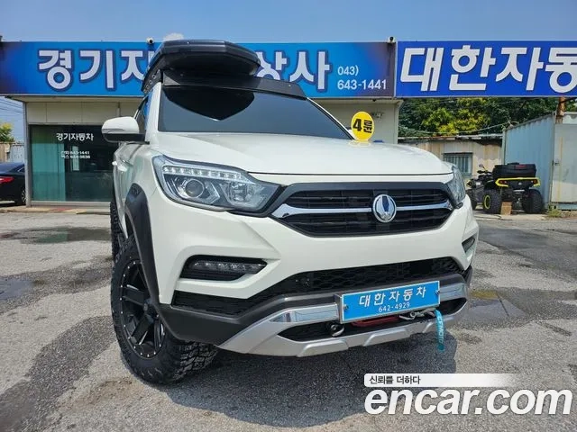 Ssangyong Rexton Sports 2018 Белый из Кореи
