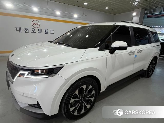 Kia Carnival 4th generation 2021 Белый из Кореи