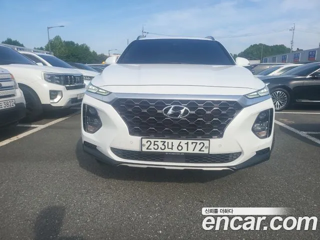 Hyundai Santa Fe TM 2020 Белый из Кореи