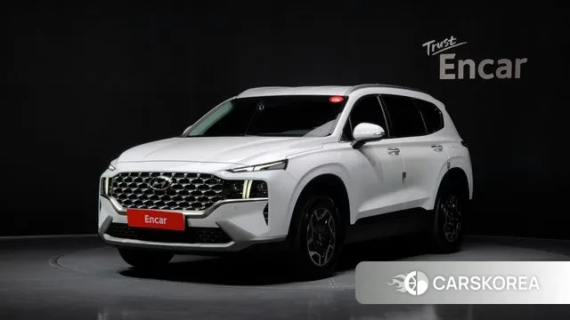 Hyundai The New Santa Fe 2022 Белый из Кореи
