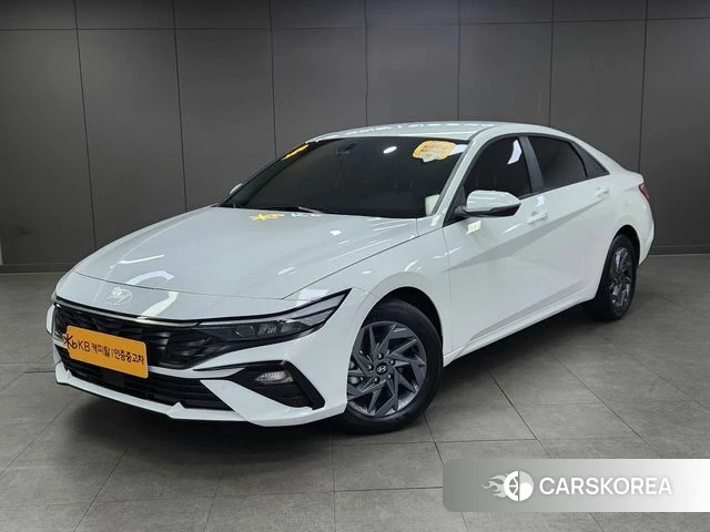 Hyundai The New Avante (CN7) 2023 Белый из Кореи