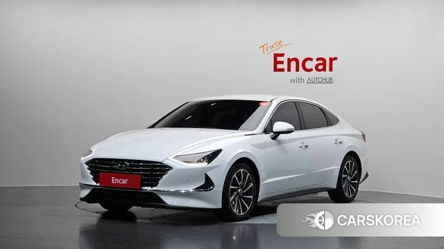 Hyundai Sonata (DN8) 2021 Белый из Кореи