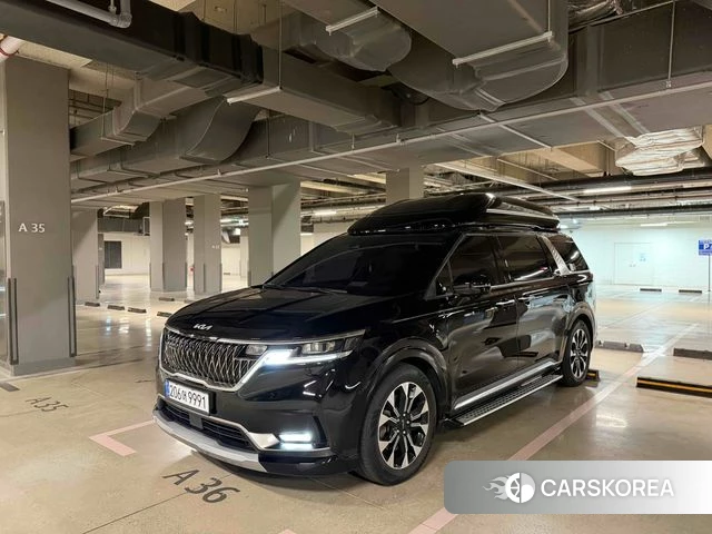 Kia Carnival 4th generation 2021 Черный из Кореи