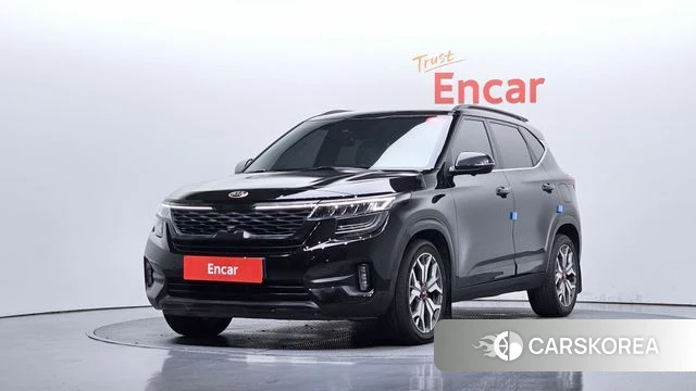 Kia Seltos 2019 Черный из Кореи