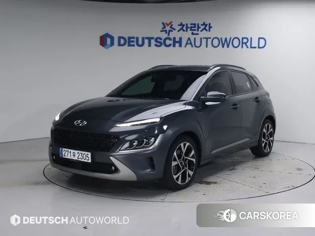 Hyundai The New Kona 2021 Серый из Кореи