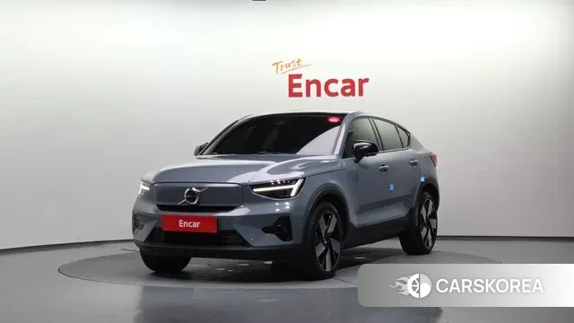 Volvo C40 Richards 2023 Небесно-голубой из Кореи