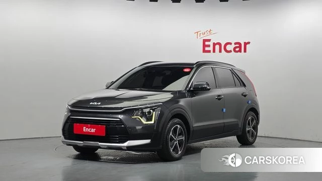 Kia Di Ol Nu Niro 2022 Серый из Кореи
