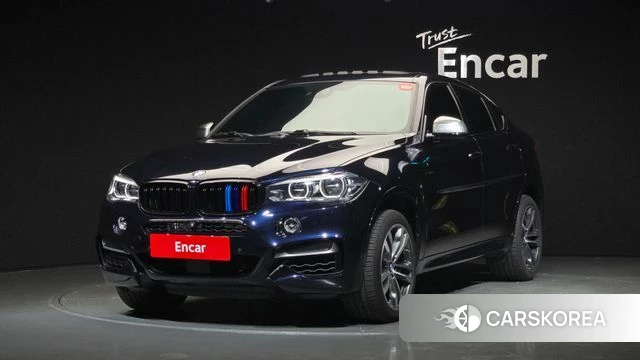 BMW X6 (F16) 2018 Синий из Кореи