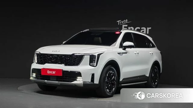 Kia The New Sorento 4th Generation 2025 Белый из Кореи