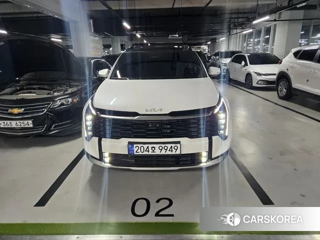 Kia The New Sportage 5th Generation Hybrid 2025 Белый из Кореи