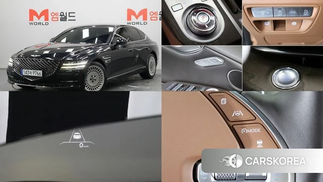 Genesis G80 (RG3) 2020 Черный из Кореи