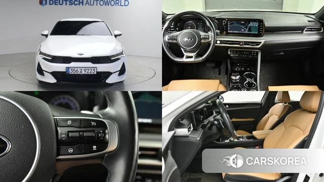 Kia K5 3rd generation 2021 Белый из Кореи