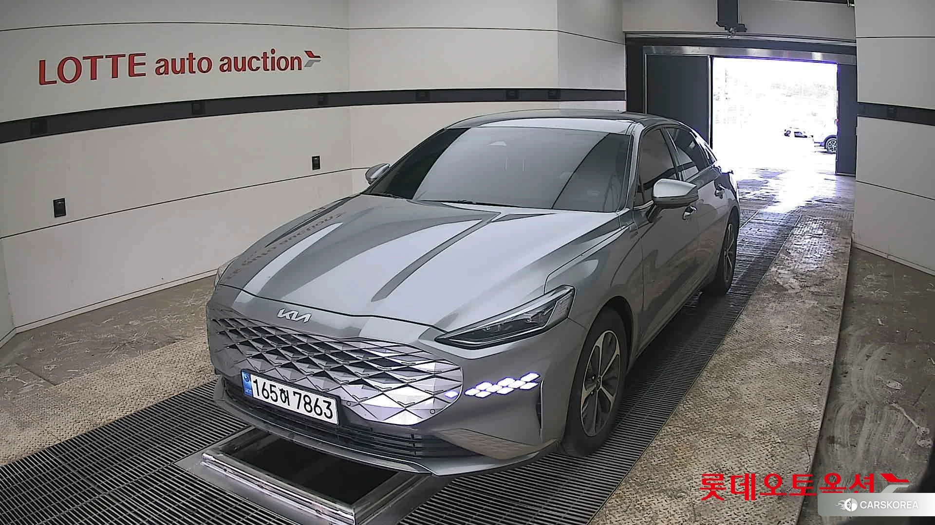 Kia K8 Hybrid 2022 Steelgray из Кореи