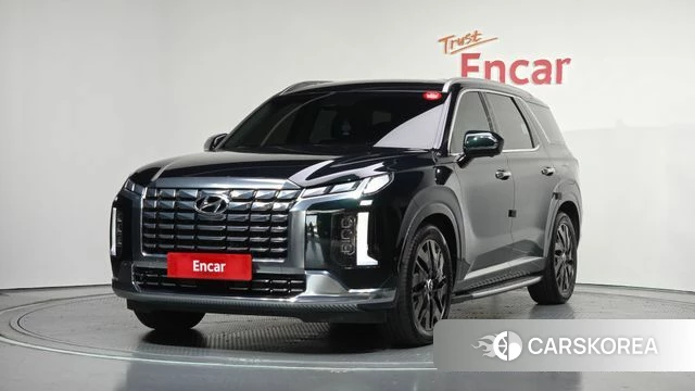 Hyundai The New Palisade 2023 Темно-зеленый из Кореи