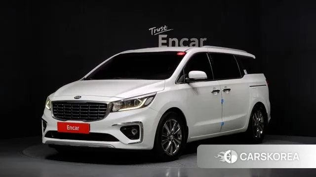 Kia The New Carnival 2019 Белый из Кореи
