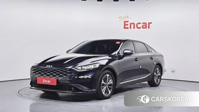 Kia K8 Hybrid 2021 Синий из Кореи