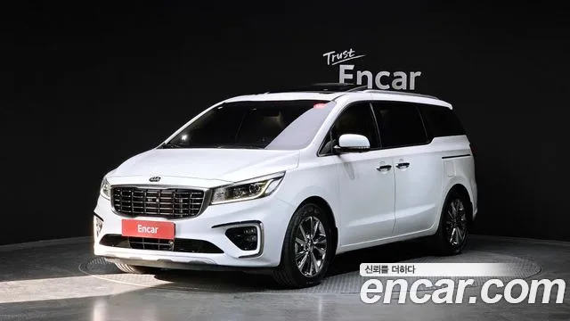 Kia The New Carnival 2019 Белый из Кореи