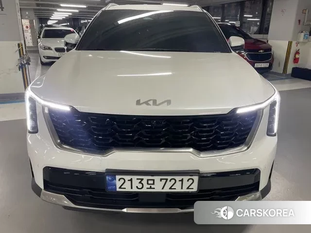 Kia The New Sorento 4th Generation 2023 Белый из Кореи