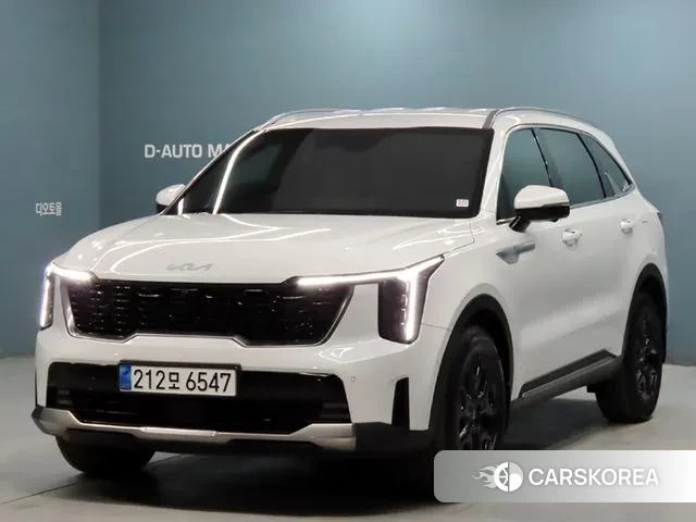 Kia The New Sorento 4th Generation 2024 Белый из Кореи