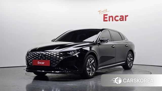 Hyundai The New Grandeur IG Hybrid 2022 Черный из Кореи
