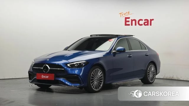 Mercedes-Benz C-Class W206 2022 Синий из Кореи