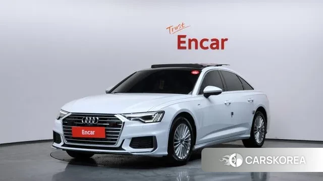 Audi A6 (C8) 2021 Белый из Кореи