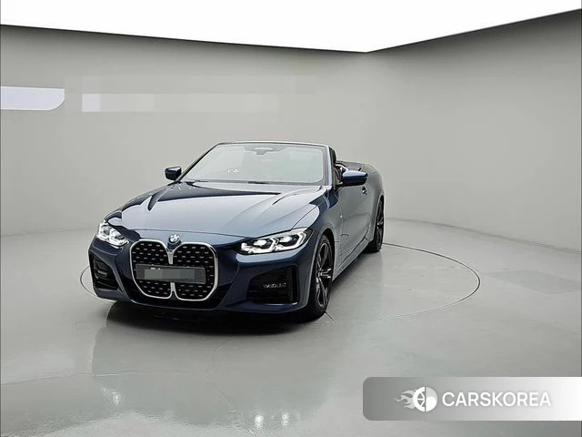 BMW 4 Series (G22) 2022 Синий из Кореи